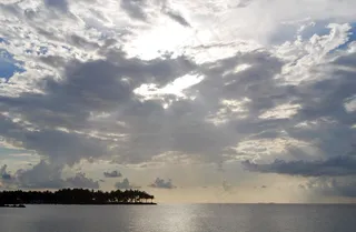 海洋，天堂，天空，光，自然，水，地平线