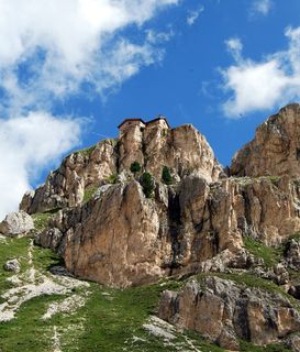 白云岩,死锁,山,意大利,避难所,天空 白云岩,死锁,山,意大利,避难所,天空