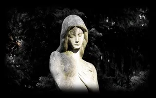 雕像，女人，纪念碑，纪念品