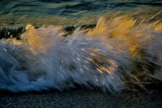 波，沧海，水，自然，太阳，夏天，颜色，海岸