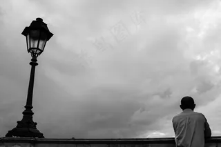 路灯/街灯,天空,工艺品,飞机,O dia se zangou