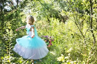 公主，漂亮，小女孩，女孩，连衣裙，年轻