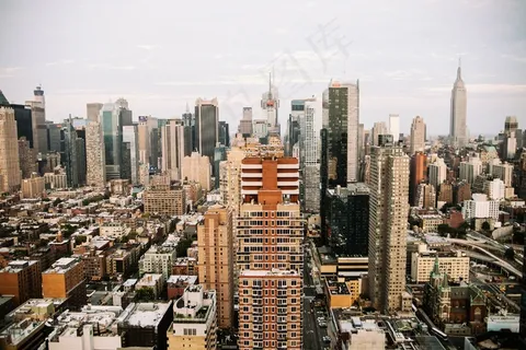 纽约,曼哈顿,城市,视图,建筑物 纽约,曼哈顿,城市,视图,建筑物