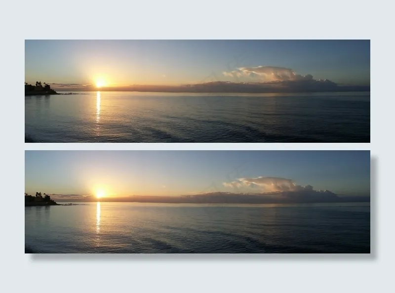 黎明，太阳，地平线，寂静，平静，幸福，海滩