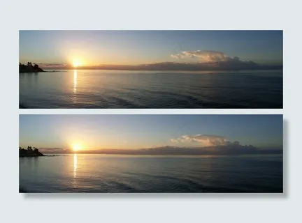 黎明，太阳，地平线，寂静，平静，幸福，海滩