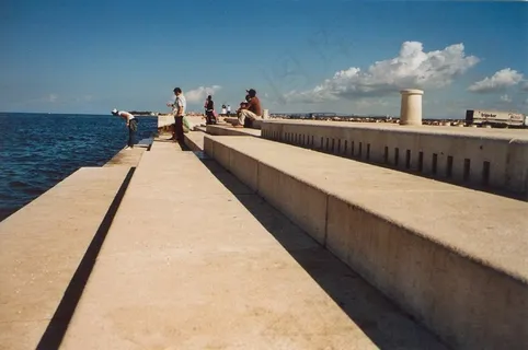天空,飞机,地板砖,桥梁,堤坝,扎达尔