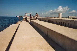 天空,飞机,地板砖,桥梁,堤坝,扎达尔