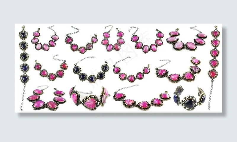 玛瑙，石头，手链，宝石，宝石，手工制作