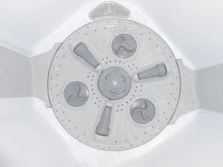 电子，洗衣机，内部视图，洗衣机