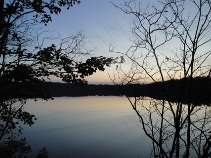 日落，日出，夏天，风景，阳光，黎明