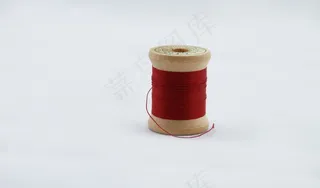 红色线，红色，线，缝纫，缝纫