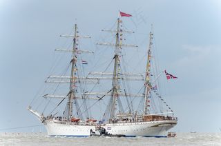 训练船，轮船，哈林根，弗里斯兰，瓦登海