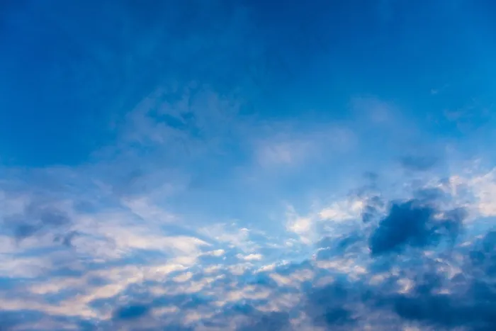天空，蓝色，云，自然，天气，晴朗，环境