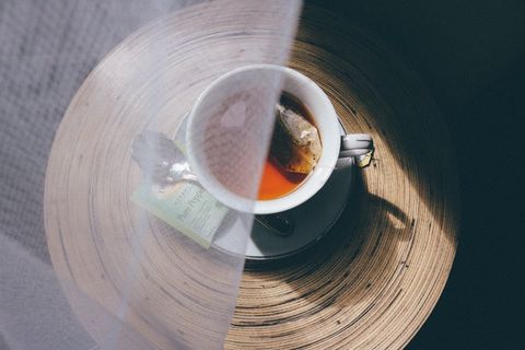 喝杯茶，茶，喝，白，热，饮料