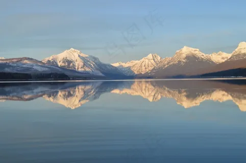 麦当劳湖,景观,山,天际线,高峰 麦当劳湖,景观,山,天际线,高峰