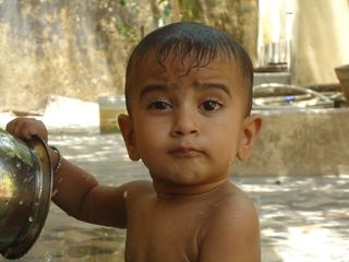 婴儿，男孩，护理，儿童，人见人爱，孩子，婴儿，甜，浴