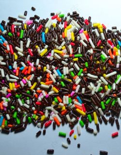 迈斯，洒，巧克力，多彩，甜，食品