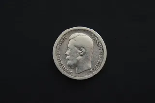 卢布，硬币，钱，俄罗斯，银