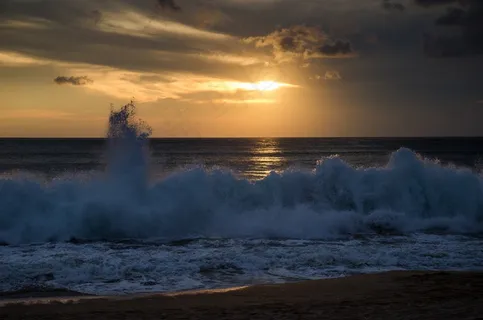 波,海洋,海,海边,潮,日落,暮光之城 波,海洋,海,海边,潮,日落,暮光之城