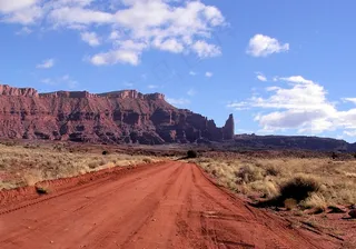 费希尔塔，红沙，沙，塔，多彩