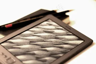 Kindle，铅笔，阅读，书籍，电子书，Eink