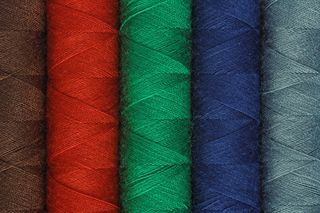 缝纫，线，颜色，颜色