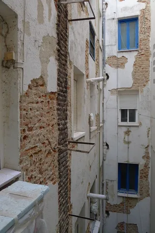 改革，天井，房子，里面，砖，窗口，墙