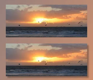 日落，海，天空，海洋，海滩，太阳，夏天，景观