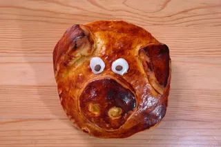 猪，糕点，小猪，酵母饼干，美味
