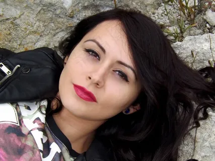 女孩，肖像，黑发，美女，诱惑，皮肤