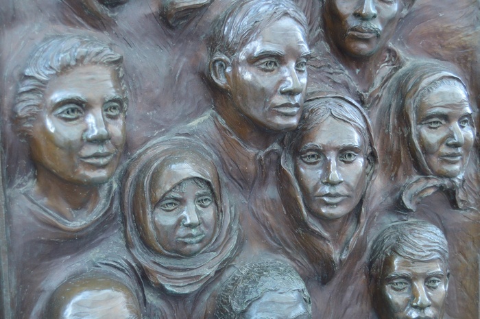 雕像，面孔，雕塑，宗教，宗教，寺