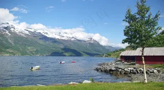 挪威，当然，水