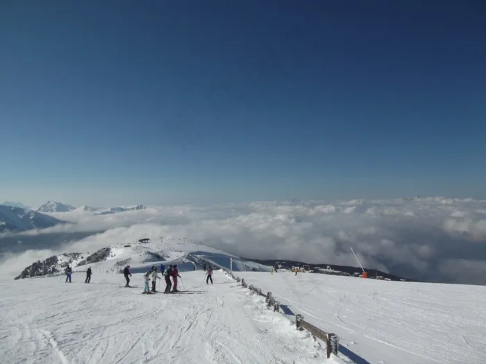 滑雪道，滑雪区，滑雪坡，滑雪，尚鲁斯，冬季