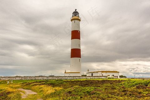 灯塔，海洋，云，大海，光，海岸，警告