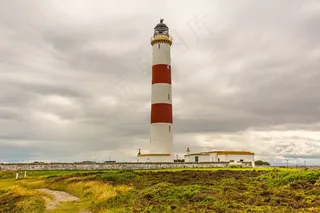 灯塔，海洋，云，大海，光，海岸，警告