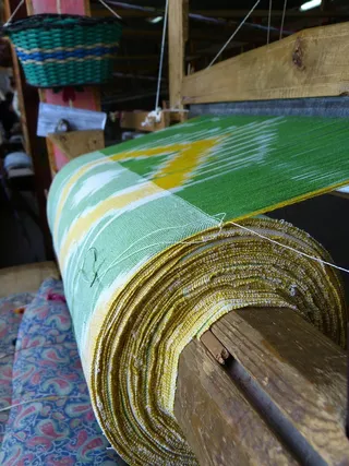 丝绸工厂，Web框架，丝绸，多彩，图案