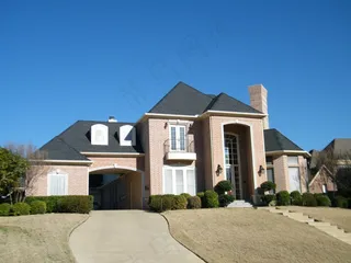 定制住宅，蓝天，无云，建筑