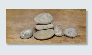 木地板，石头，坚硬，一个在另一个之上