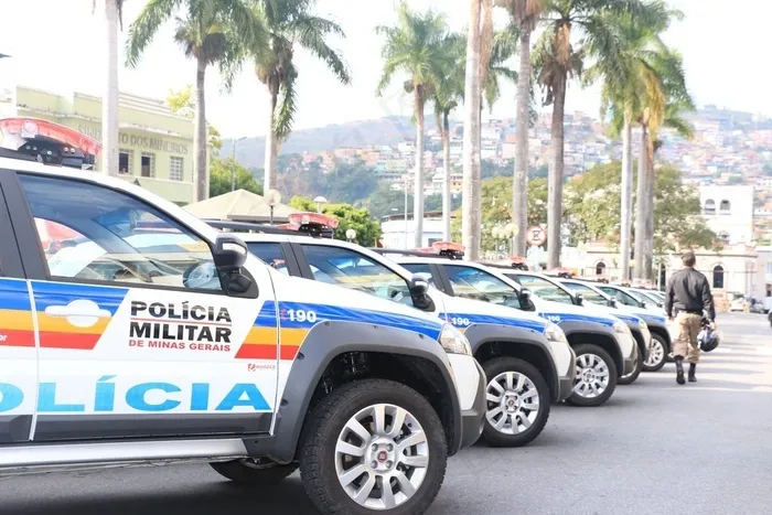 Entrega viaturasPolíciaMilitar de Nova Lima