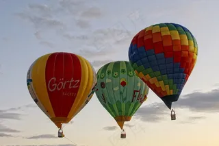 Heissluftballon，飞，气球