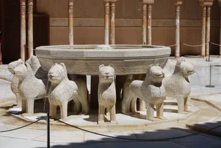 格拉纳达，阿罕布拉，丰塔纳，莱昂尼