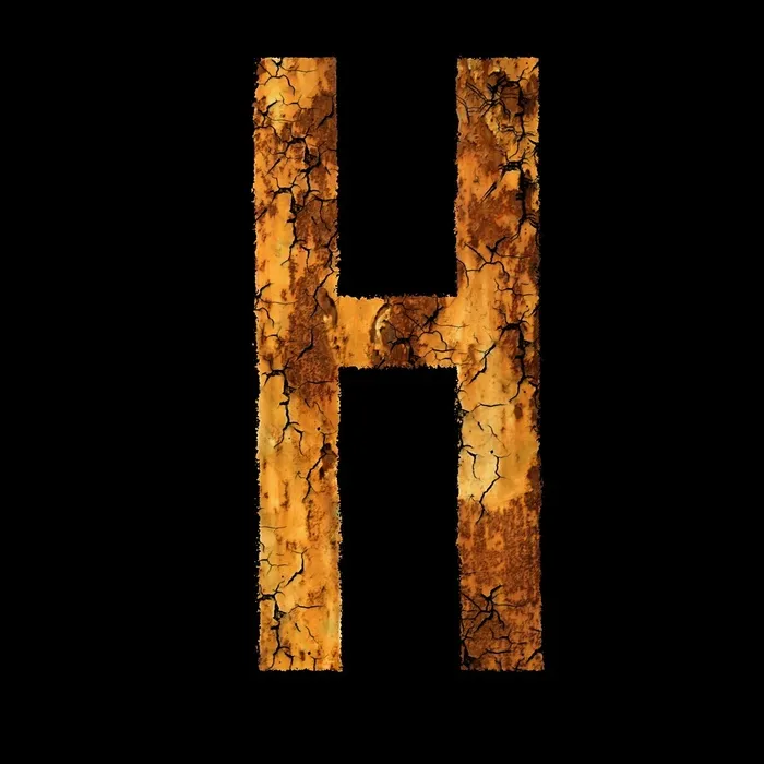 字母，不锈钢，字体，模块，H