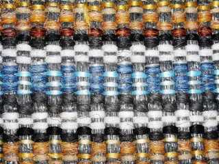 Taplak，织带，颜色，蓝色，白色，黑色，红色，棕色