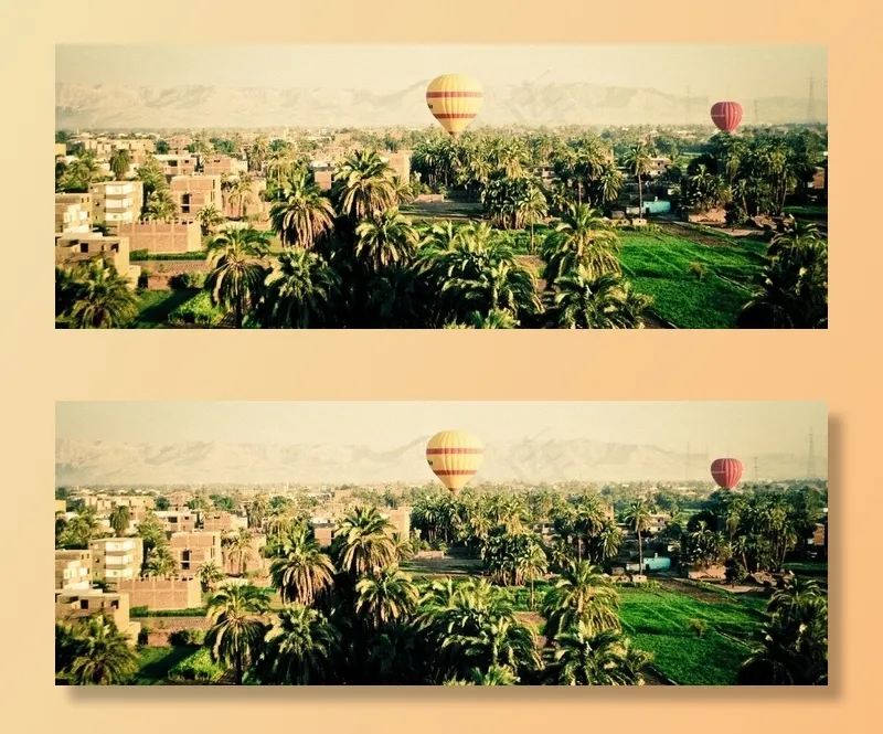 热汽球,热气球,降落伞,草原,气球,夏季手掌运输热气球