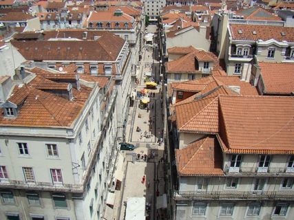 里斯本，葡萄牙，观点，城市，街