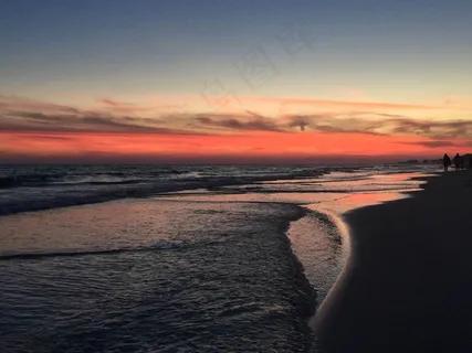 海滩,日落,海洋,大海,水,天空,自然,太阳 海滩,日落,海洋,大海,水,天空,自然,太阳