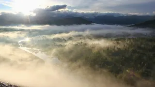 挪威，日出，意见，太阳，景观，早上