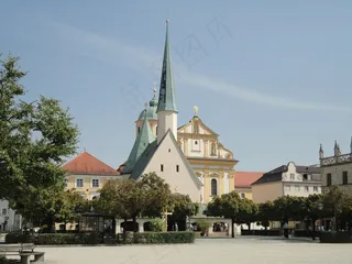 Altötting，教堂，恩典教堂，Kapellplatz