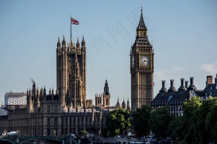 威斯敏斯特，伦敦，英国，英国，宫殿，城市