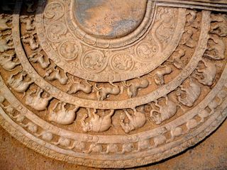 月光石，古代，石头，老，历史，历史